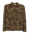 Aspesi Relaxed-fit Floral-patterned Shirt With Classic Collar