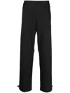 Aspesi Hoff Trousers Drawstring Hem In Grey