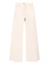 Aspesi Wide Jeans In White