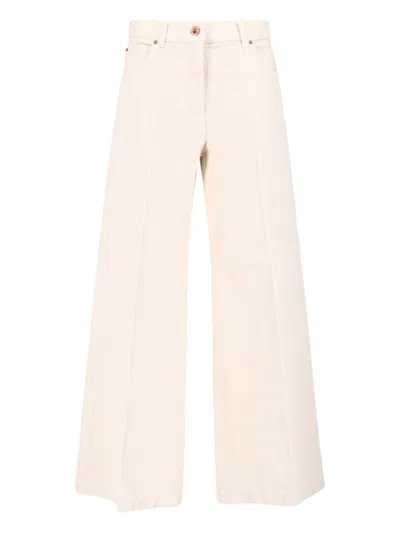 Aspesi Wide Jeans In Neutral