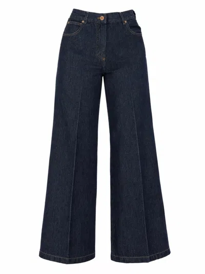 Aspesi Jeans Wide Leg In Blue