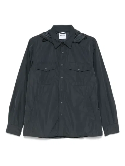 Aspesi Jersey Hooded Jacket