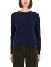Aspesi Cashmere Crew-neck Sweater In Brown