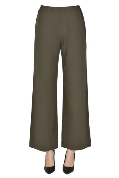 Aspesi Jersey Trousers In Gray