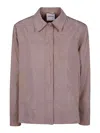 Aspesi Chest-pocket Shirt Jacket In Nude & Neutrals