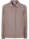 Aspesi Chest-pocket Shirt Jacket In Sand