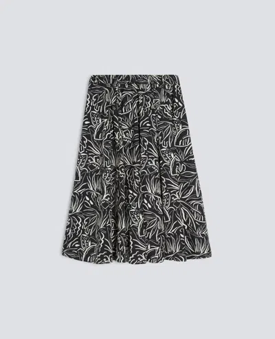 Aspesi Jupe En Popeline En Coton In Black