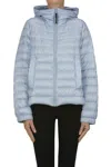 Aspesi Kalyn Lightweight Down Jacket In Animal Print