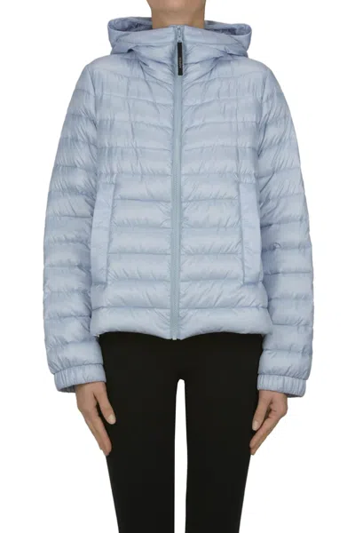 Aspesi Kalyn Lightweight Down Jacket In Animal Print