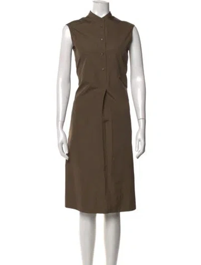 Pre-owned Aspesi Knee-length Dress In Green