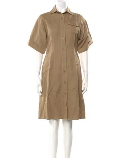 Pre-owned Aspesi Knee-length Dress W/ Tags In Neutral