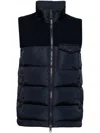 Aspesi Iconic Piuma Down Vest In Navy/navy