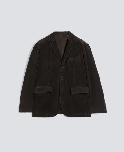 ASPESI KUKI RIBBED VELVET JACKET