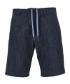 Aspesi Drawstring Denim Shorts In Black
