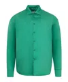 Aspesi Lapel Casual Jacket In Green