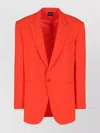 Aspesi Lapel Collar Knitted Blazer