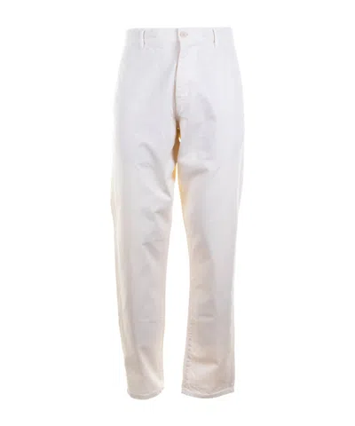 ASPESI LEATHER BELT LOOP CASUAL PANTS