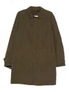 Aspesi Lemon Coat In Brown