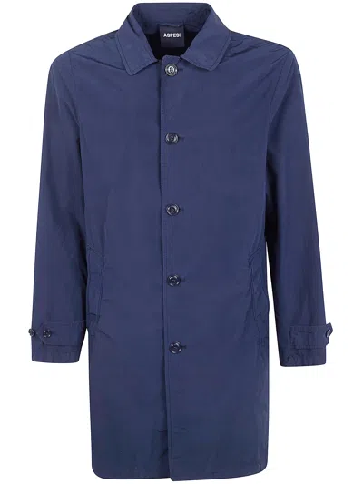 Aspesi "lemon" Jacket In Blue