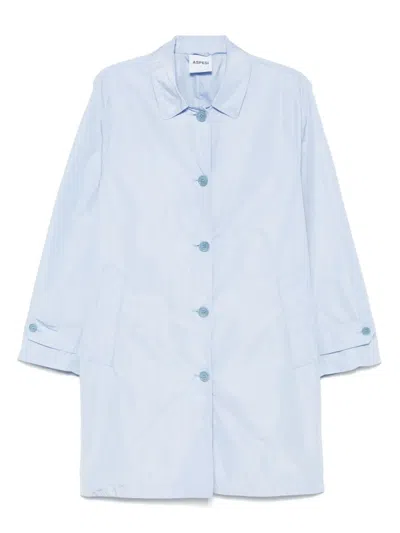 Aspesi Lemonade Coat In Blue