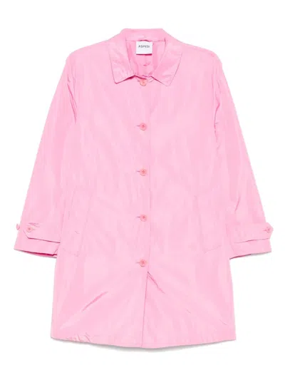 Aspesi Lemonade Coat In Pink