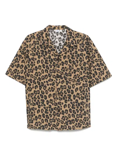 ASPESI LEOPARD-PRINT SHIRT