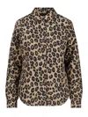 Aspesi Shirt Long-sleeved Jacket In Estampado Animalier