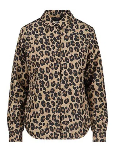 ASPESI LEOPARD PRINT SHIRT