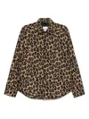 Aspesi Leopard-printed Jacket In Animal Print