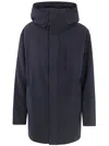 Aspesi Parka Liam Coat In Black Polyester