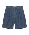 ASPESI LIGHTWEIGHT DENIM BERMUDA SHORTS