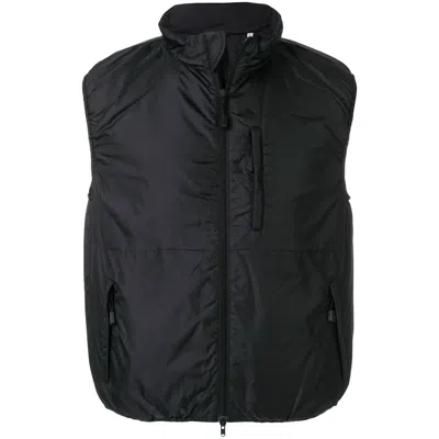 Aspesi Lightweight Padded Gilet In Black