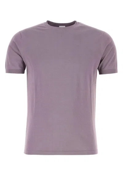 Aspesi Lilac Cotton T-shirt In Lavanda