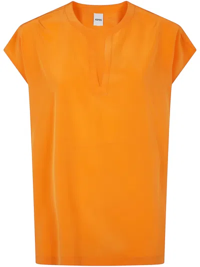 Aspesi Linear Classic Top In Melon