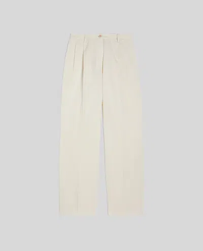 Aspesi Linen And Cotton Cavalry Trousers