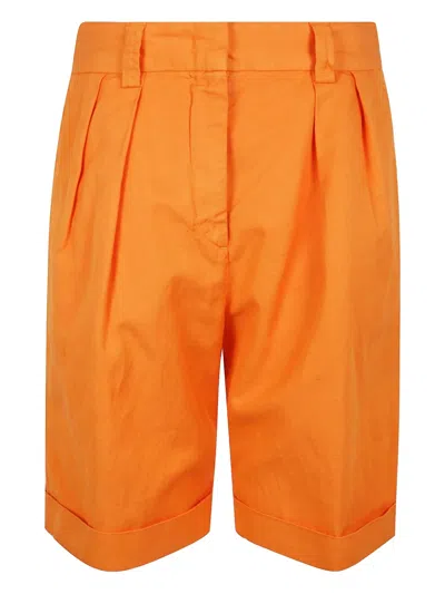 ASPESI LINEN-BLEND SHORTS