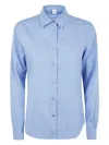 Aspesi Classic Longsleeves Shirt In Blue