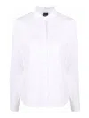 Aspesi Pointed-collared Buttoned Shirt In Multi