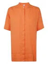 Aspesi Over Shortsleeves Shirt In Orange
