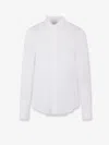 Aspesi Structured White Shirt With Button-down Front In White