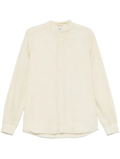 Aspesi Linen Shirts In Neutrals