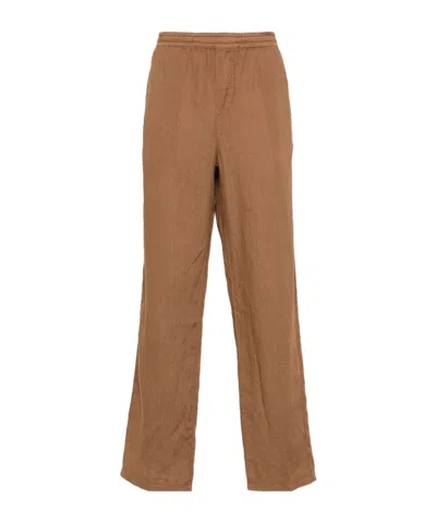 ASPESI LINEN STRAIGHT TROUSERS