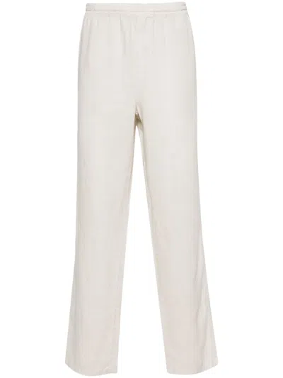 ASPESI LINEN STRAIGHT TROUSERS