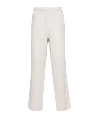 ASPESI LINEN STRAIGHT TROUSERS