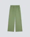 Aspesi Elasticated Trousers In Green