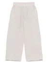 Aspesi Linen Trousers In Grey