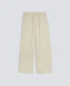 Aspesi Elastic Waistband Casual Pants In Neutral