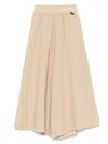 Aspesi Linen Trousers In Neutrals