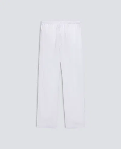 Aspesi Linen Trousers In White