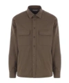 Aspesi Padded Shirt Jacket In Brown